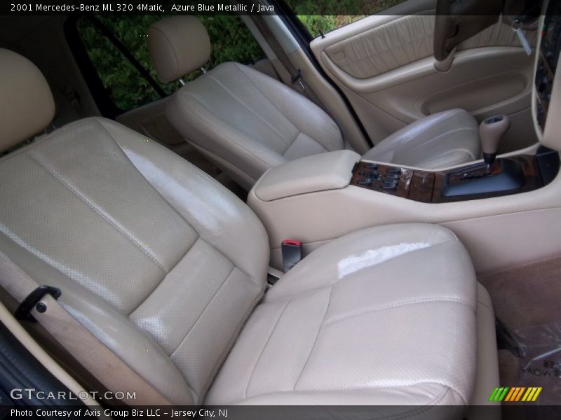 Azure Blue Metallic / Java 2001 Mercedes-Benz ML 320 4Matic