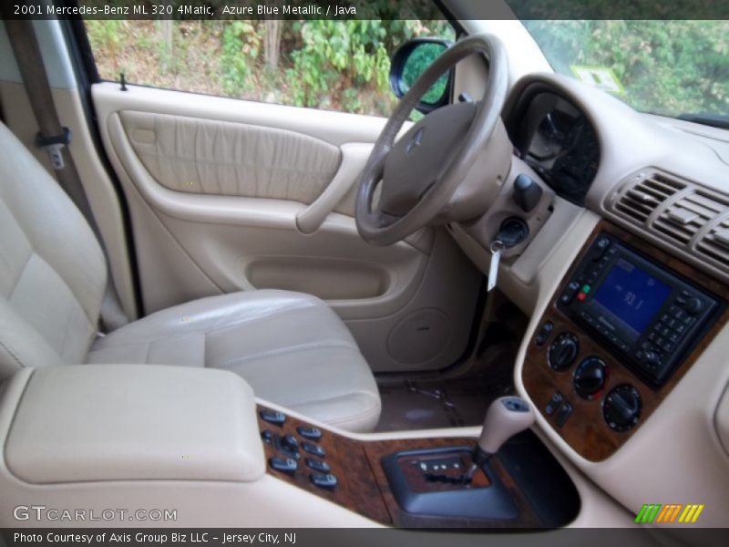 Azure Blue Metallic / Java 2001 Mercedes-Benz ML 320 4Matic