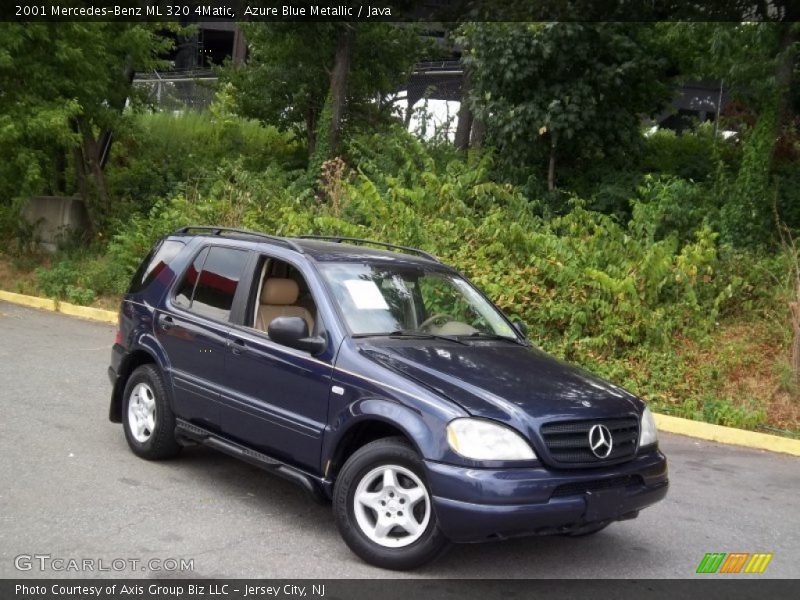 Azure Blue Metallic / Java 2001 Mercedes-Benz ML 320 4Matic