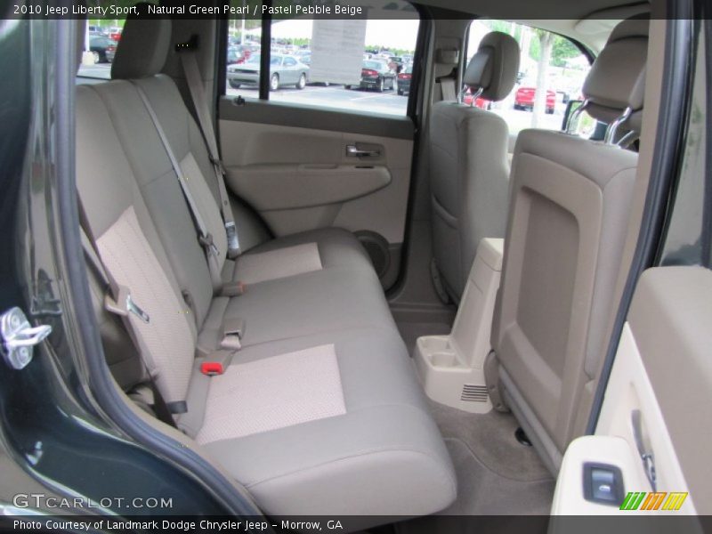 Natural Green Pearl / Pastel Pebble Beige 2010 Jeep Liberty Sport