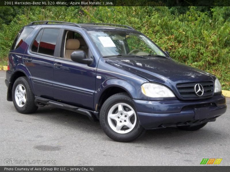 Azure Blue Metallic / Java 2001 Mercedes-Benz ML 320 4Matic