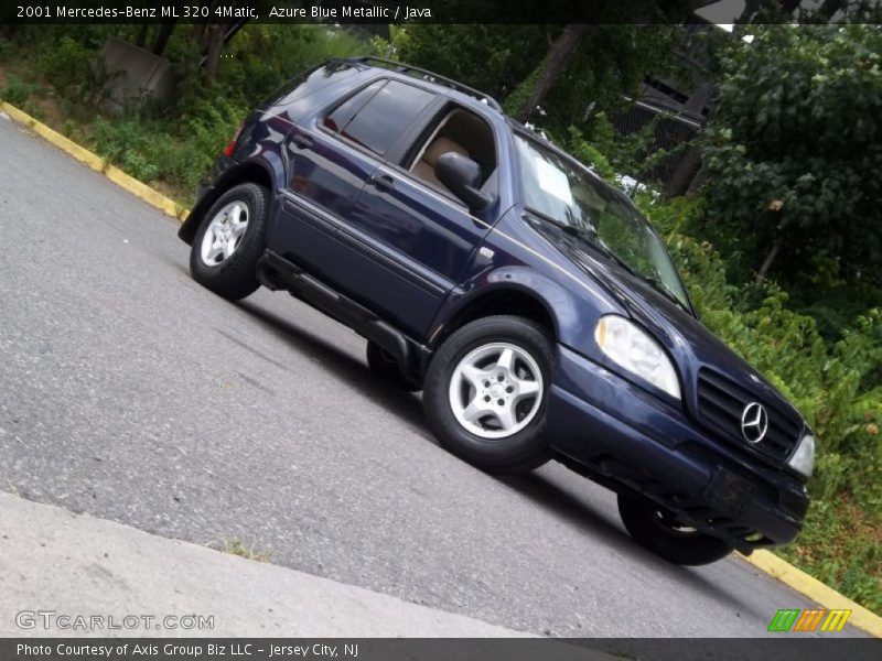 Azure Blue Metallic / Java 2001 Mercedes-Benz ML 320 4Matic