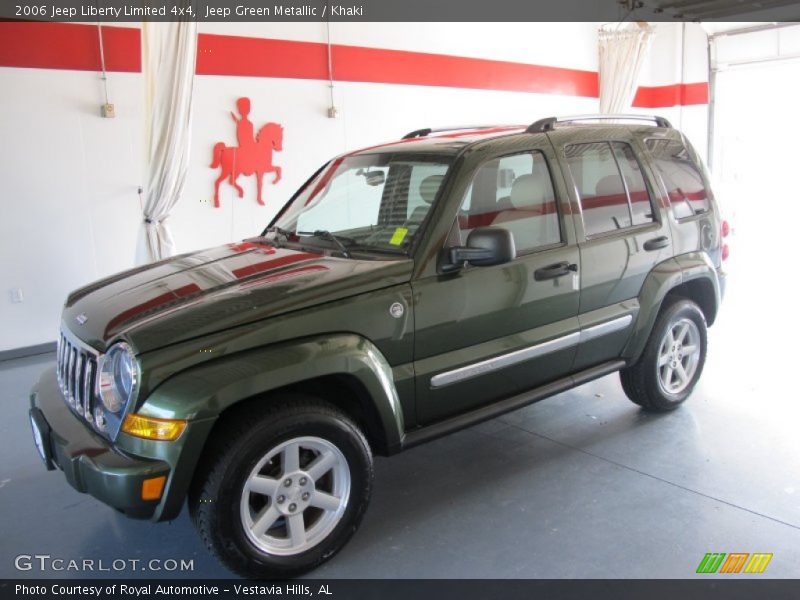 Jeep Green Metallic / Khaki 2006 Jeep Liberty Limited 4x4