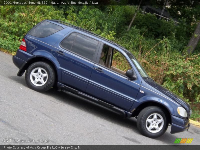 Azure Blue Metallic / Java 2001 Mercedes-Benz ML 320 4Matic