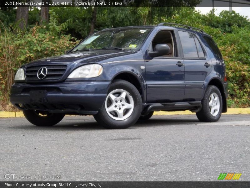 Azure Blue Metallic / Java 2001 Mercedes-Benz ML 320 4Matic