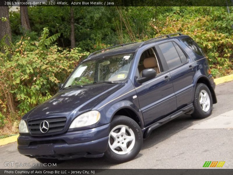 Azure Blue Metallic / Java 2001 Mercedes-Benz ML 320 4Matic