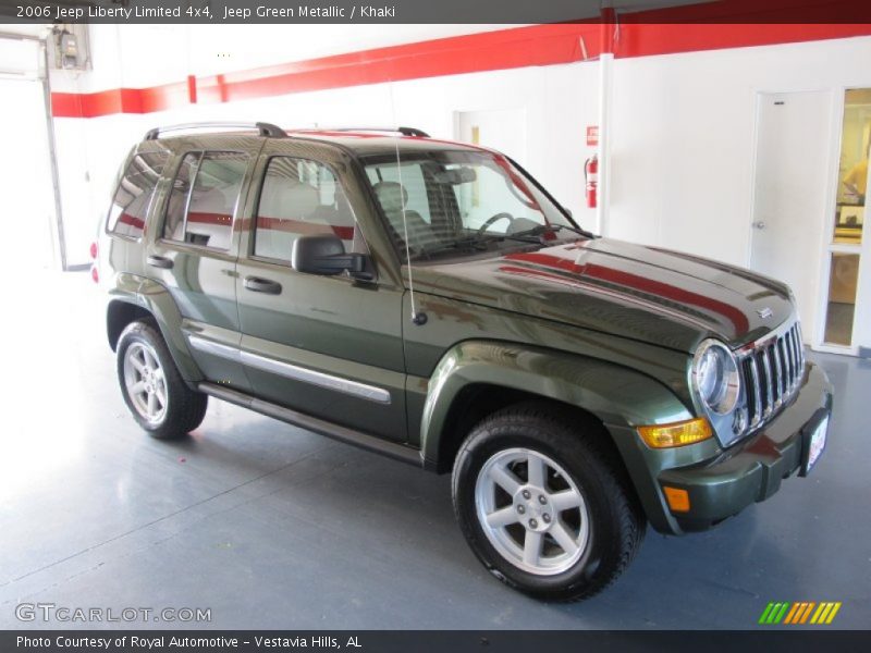 Jeep Green Metallic / Khaki 2006 Jeep Liberty Limited 4x4