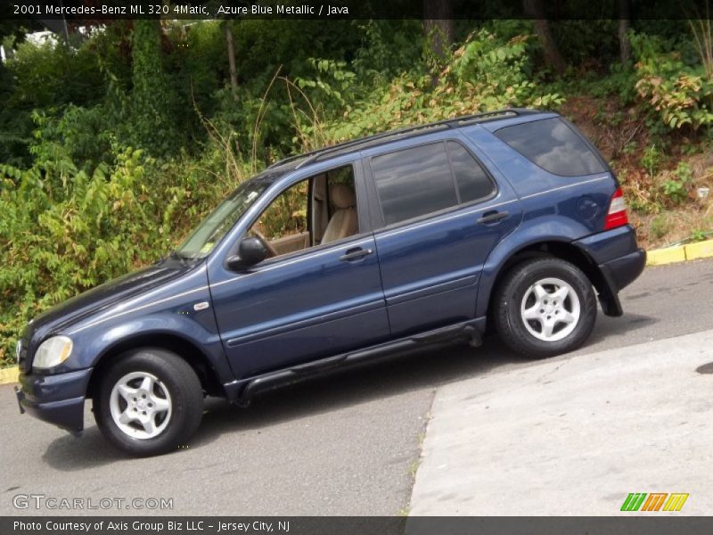 Azure Blue Metallic / Java 2001 Mercedes-Benz ML 320 4Matic