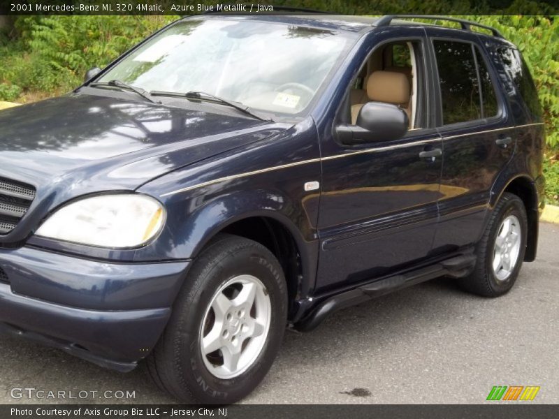 Azure Blue Metallic / Java 2001 Mercedes-Benz ML 320 4Matic