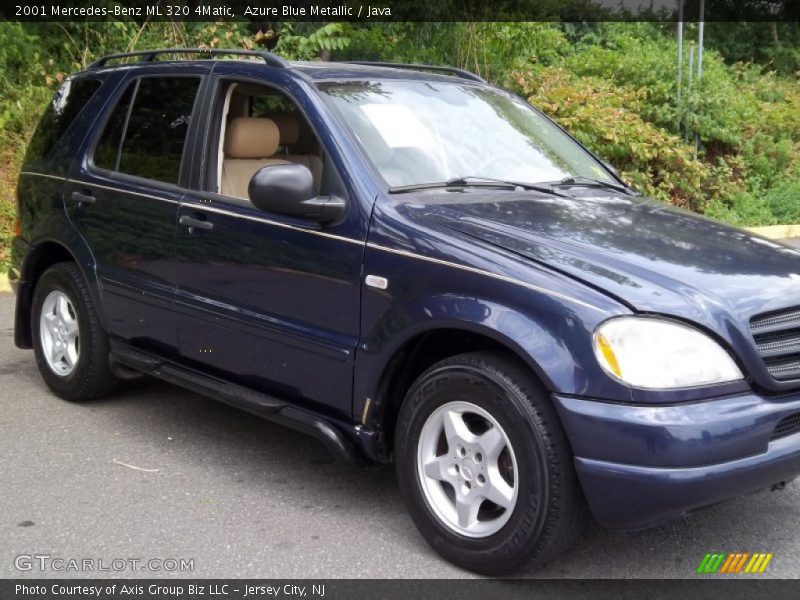 Azure Blue Metallic / Java 2001 Mercedes-Benz ML 320 4Matic