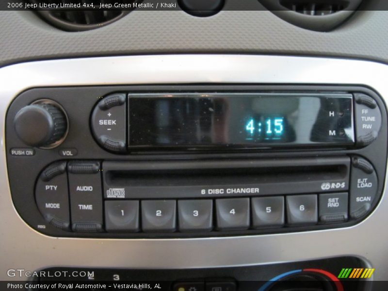 Jeep Green Metallic / Khaki 2006 Jeep Liberty Limited 4x4