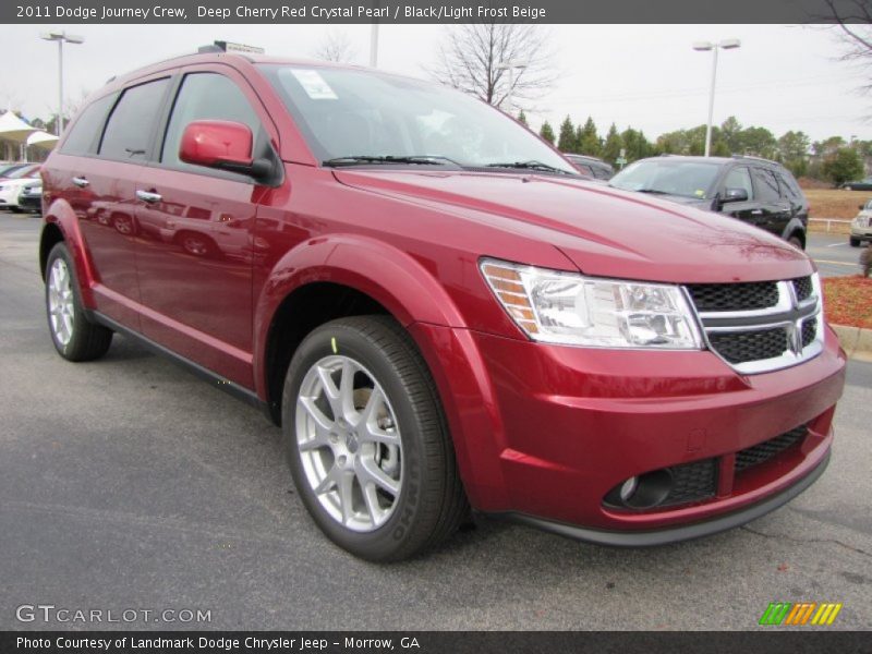 Front 3/4 View of 2011 Journey Crew