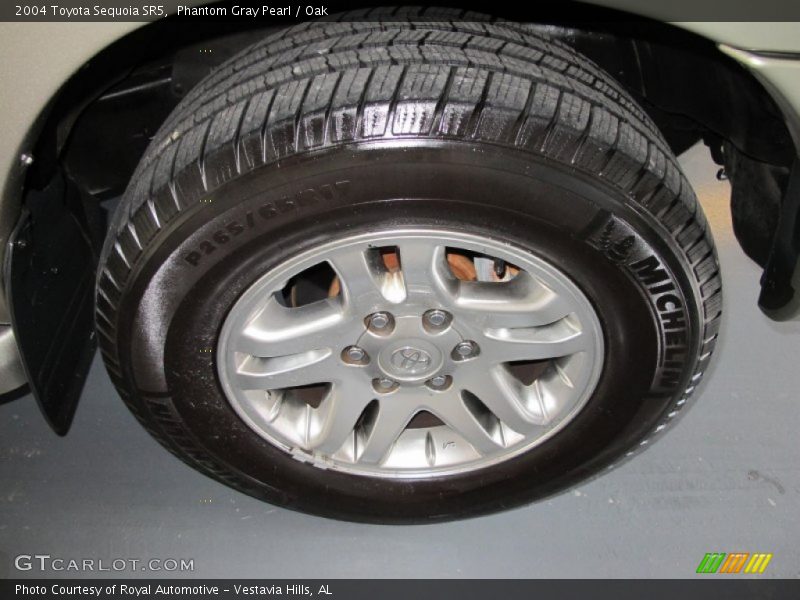 Phantom Gray Pearl / Oak 2004 Toyota Sequoia SR5