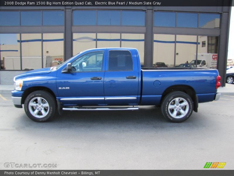  2008 Ram 1500 Big Horn Edition Quad Cab Electric Blue Pearl