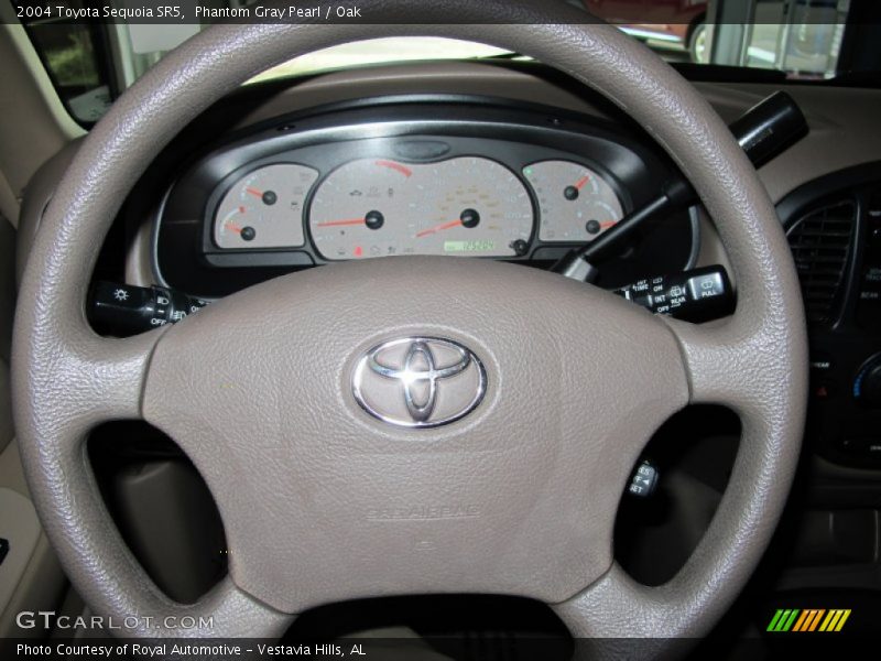 Phantom Gray Pearl / Oak 2004 Toyota Sequoia SR5
