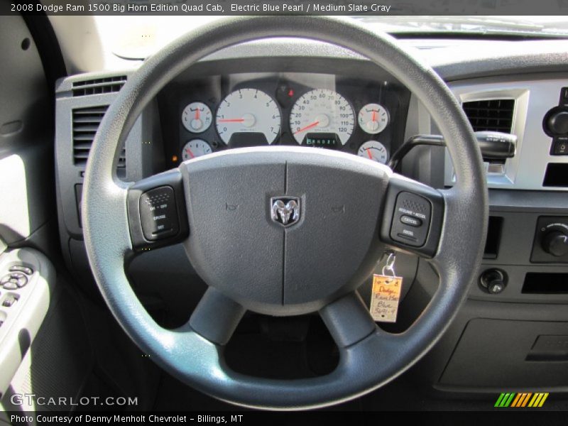  2008 Ram 1500 Big Horn Edition Quad Cab Steering Wheel