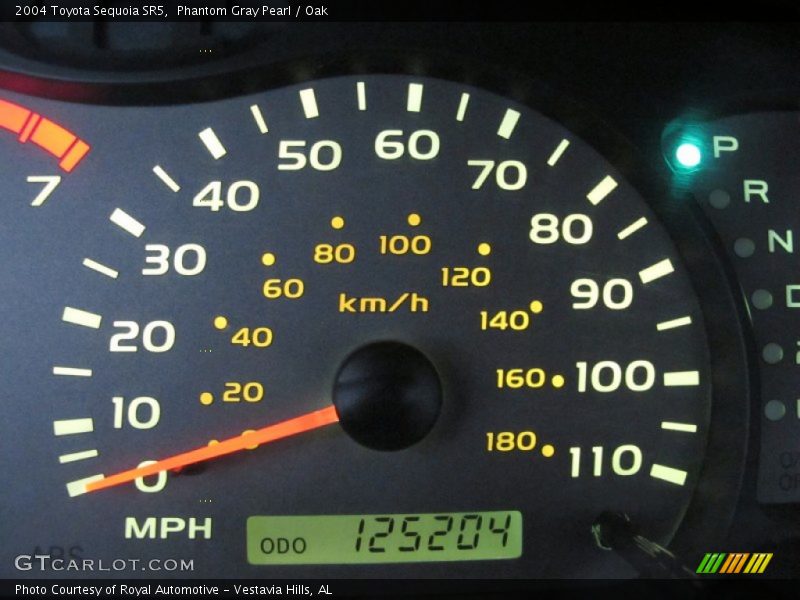 Phantom Gray Pearl / Oak 2004 Toyota Sequoia SR5