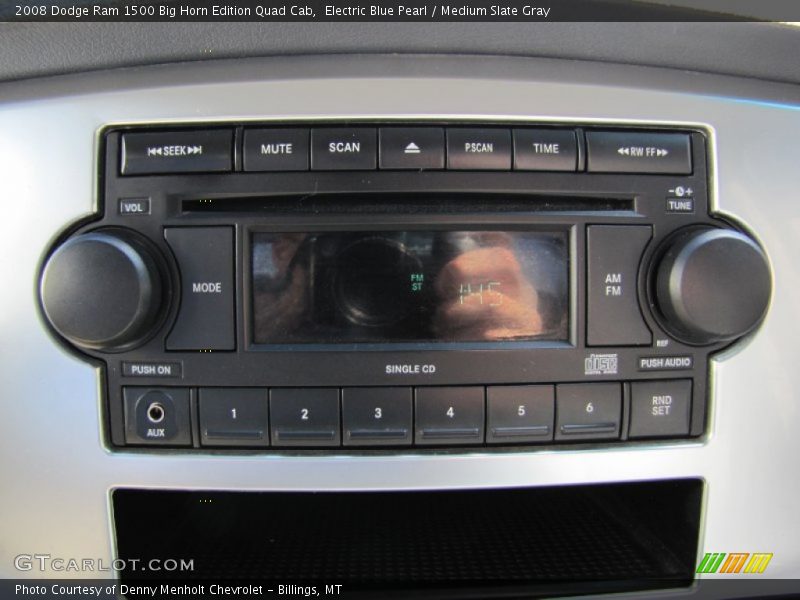 Controls of 2008 Ram 1500 Big Horn Edition Quad Cab