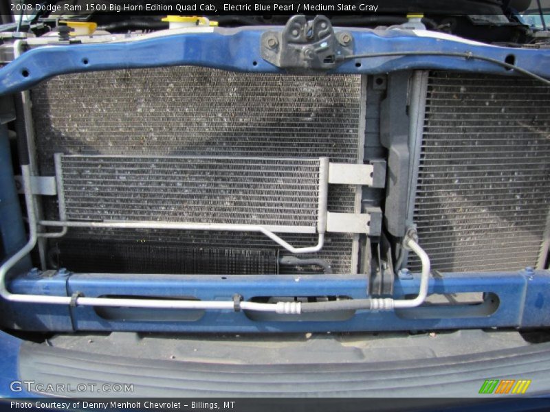 Electric Blue Pearl / Medium Slate Gray 2008 Dodge Ram 1500 Big Horn Edition Quad Cab