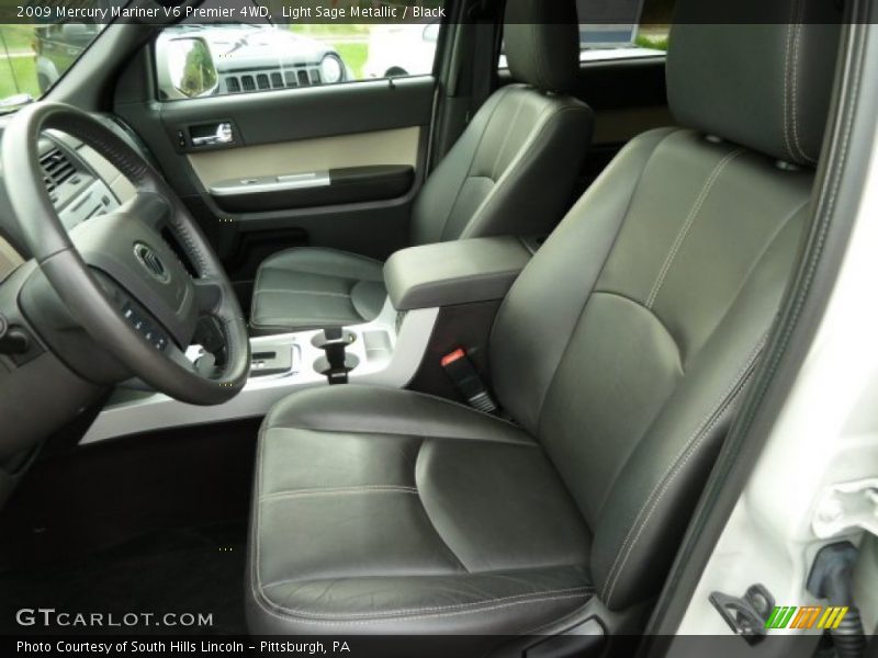  2009 Mariner V6 Premier 4WD Black Interior