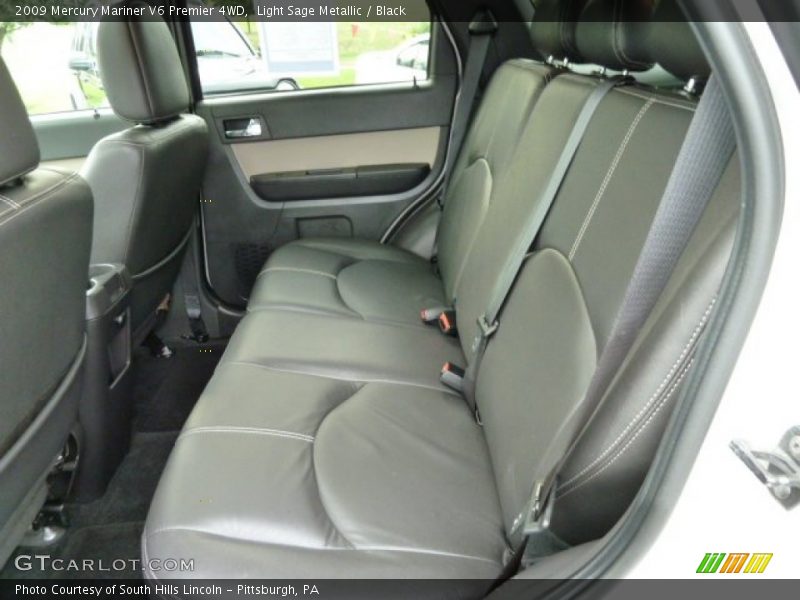  2009 Mariner V6 Premier 4WD Black Interior