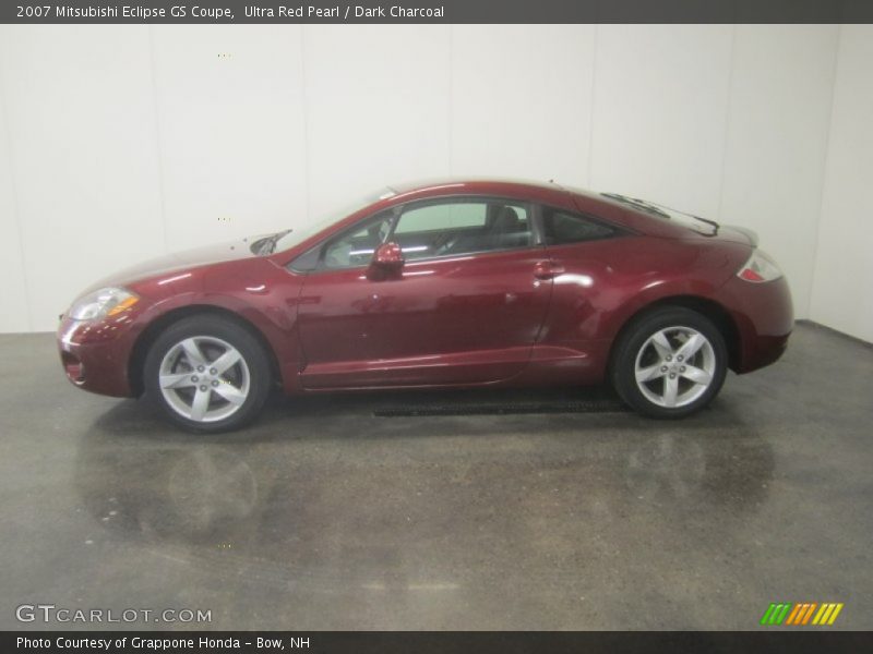 Ultra Red Pearl / Dark Charcoal 2007 Mitsubishi Eclipse GS Coupe
