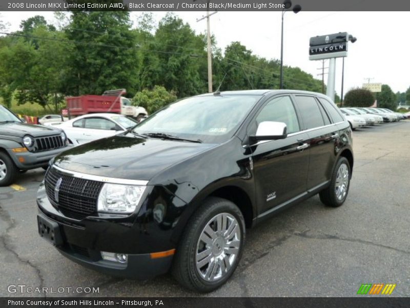 Black Clearcoat / Charcoal Black/Medium Light Stone 2008 Lincoln MKX Limited Edition AWD