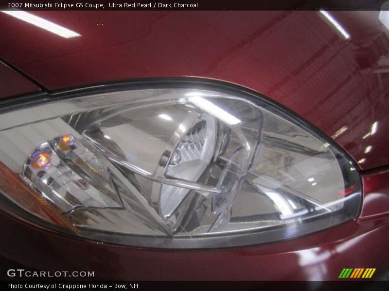Ultra Red Pearl / Dark Charcoal 2007 Mitsubishi Eclipse GS Coupe