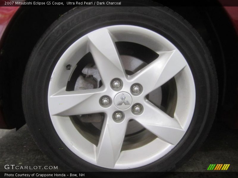 Ultra Red Pearl / Dark Charcoal 2007 Mitsubishi Eclipse GS Coupe