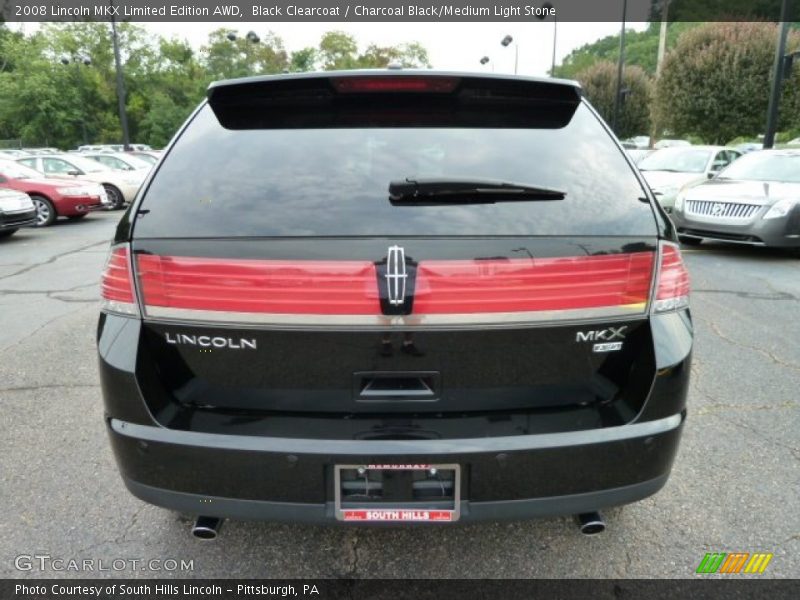 Black Clearcoat / Charcoal Black/Medium Light Stone 2008 Lincoln MKX Limited Edition AWD