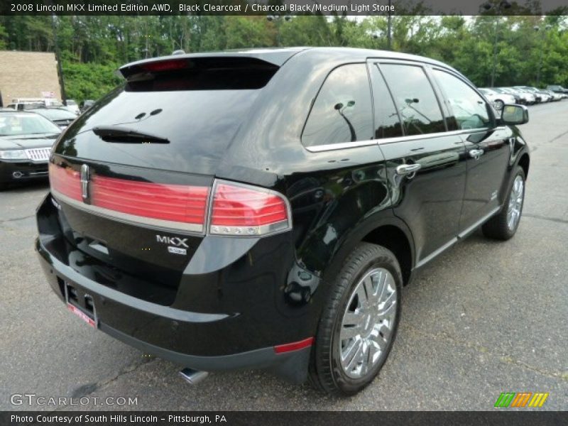 Black Clearcoat / Charcoal Black/Medium Light Stone 2008 Lincoln MKX Limited Edition AWD