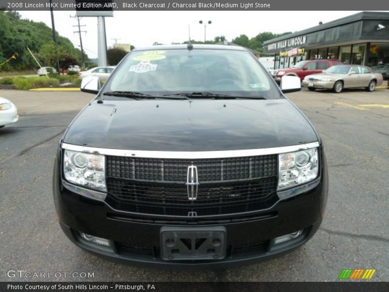 Black Clearcoat / Charcoal Black/Medium Light Stone 2008 Lincoln MKX Limited Edition AWD