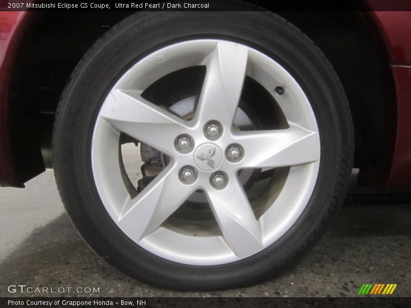 Ultra Red Pearl / Dark Charcoal 2007 Mitsubishi Eclipse GS Coupe