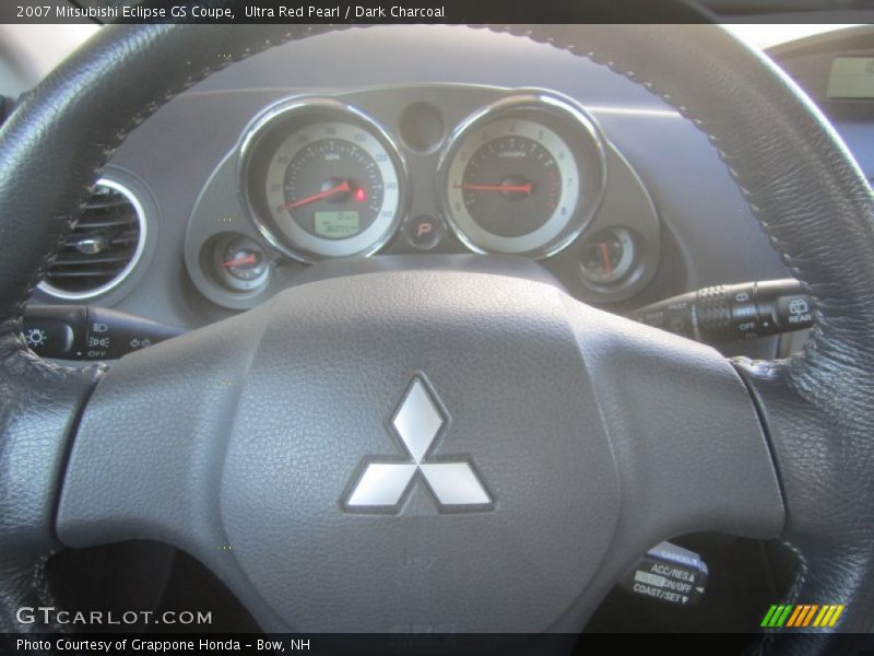 Ultra Red Pearl / Dark Charcoal 2007 Mitsubishi Eclipse GS Coupe