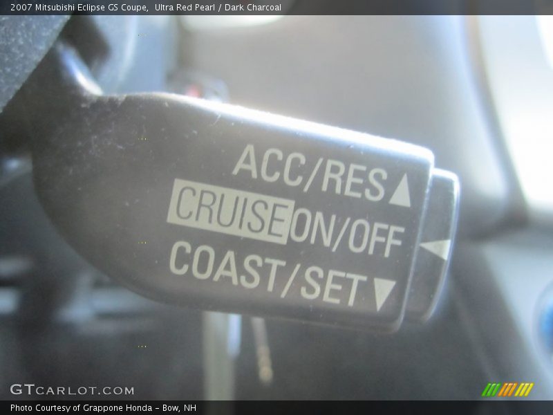 Ultra Red Pearl / Dark Charcoal 2007 Mitsubishi Eclipse GS Coupe
