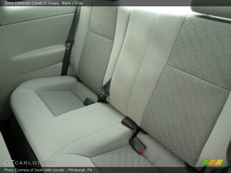 Black / Gray 2009 Chevrolet Cobalt LS Coupe