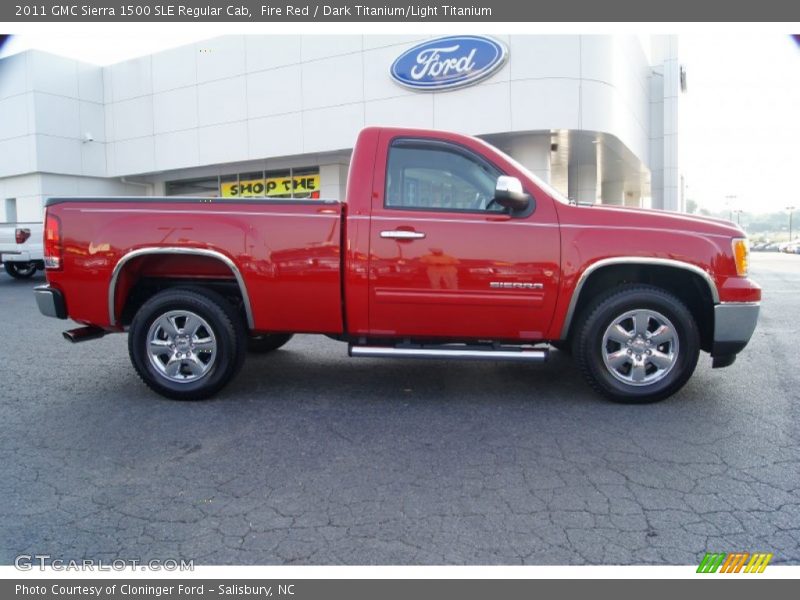  2011 Sierra 1500 SLE Regular Cab Fire Red