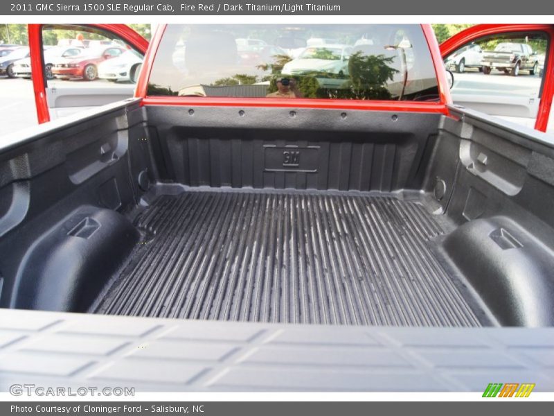 Fire Red / Dark Titanium/Light Titanium 2011 GMC Sierra 1500 SLE Regular Cab