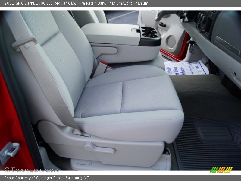  2011 Sierra 1500 SLE Regular Cab Dark Titanium/Light Titanium Interior