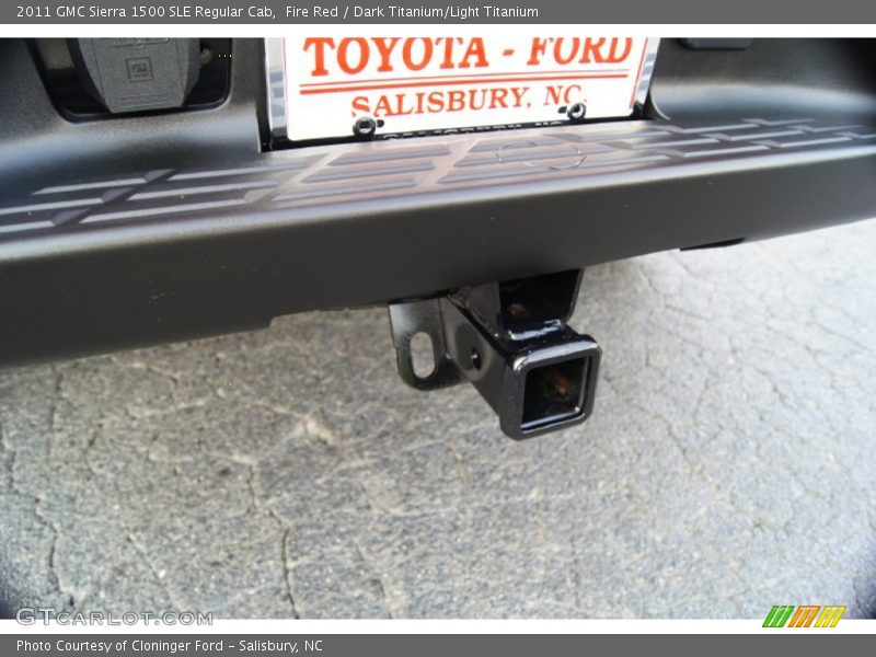 Fire Red / Dark Titanium/Light Titanium 2011 GMC Sierra 1500 SLE Regular Cab