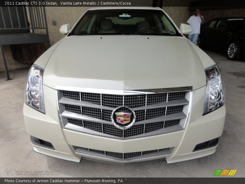 Vanilla Latte Metallic / Cashmere/Cocoa 2011 Cadillac CTS 3.0 Sedan