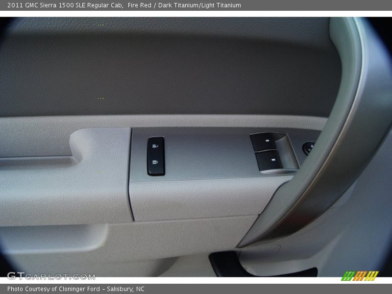 Fire Red / Dark Titanium/Light Titanium 2011 GMC Sierra 1500 SLE Regular Cab