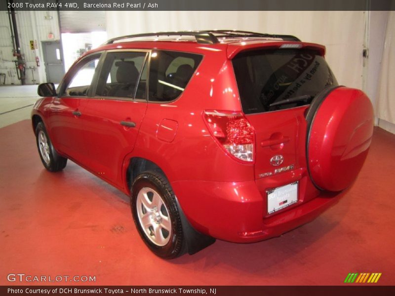 Barcelona Red Pearl / Ash 2008 Toyota RAV4 4WD