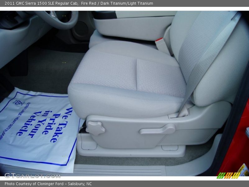 Fire Red / Dark Titanium/Light Titanium 2011 GMC Sierra 1500 SLE Regular Cab
