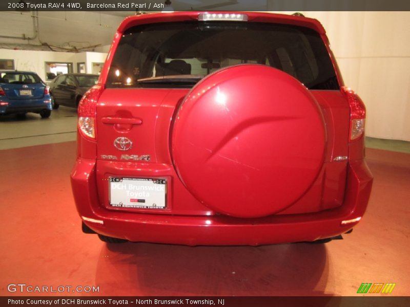 Barcelona Red Pearl / Ash 2008 Toyota RAV4 4WD