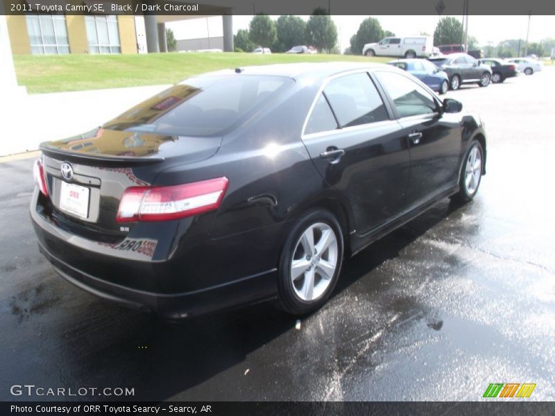 Black / Dark Charcoal 2011 Toyota Camry SE