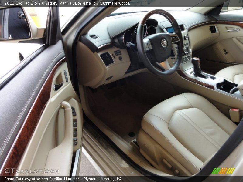 Vanilla Latte Metallic / Cashmere/Cocoa 2011 Cadillac CTS 3.0 Sedan