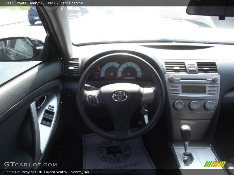 Black / Dark Charcoal 2011 Toyota Camry SE