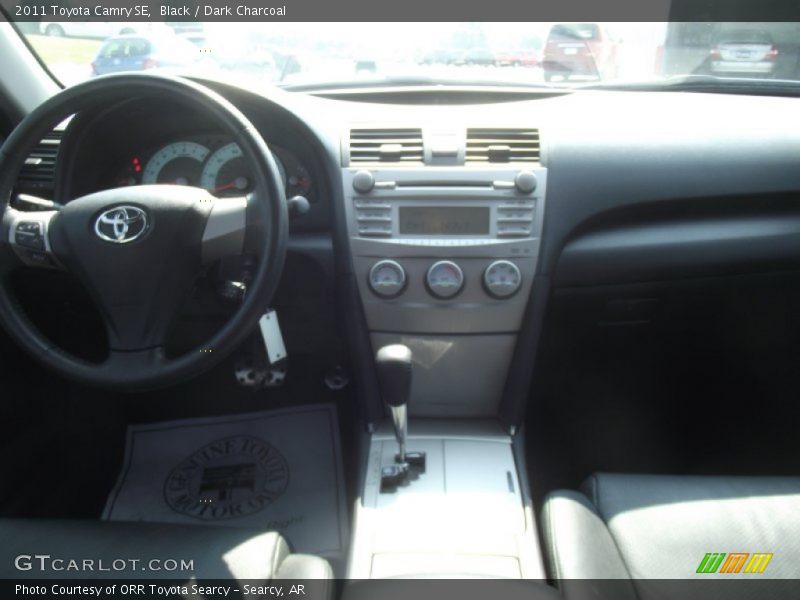 Black / Dark Charcoal 2011 Toyota Camry SE