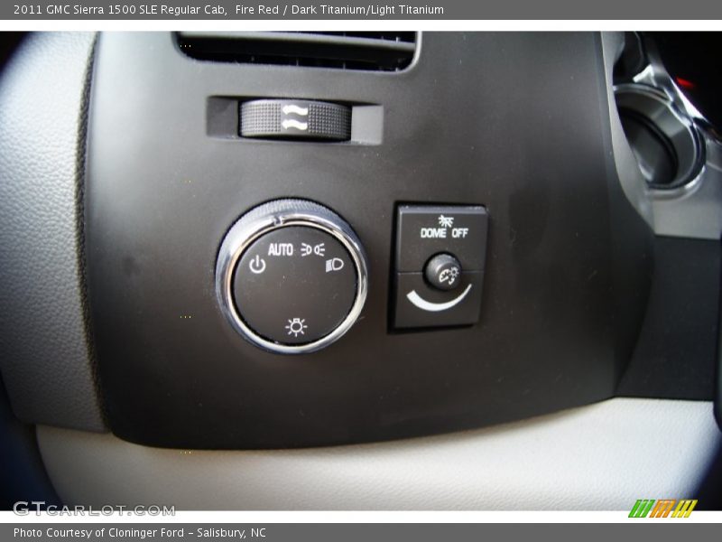Fire Red / Dark Titanium/Light Titanium 2011 GMC Sierra 1500 SLE Regular Cab